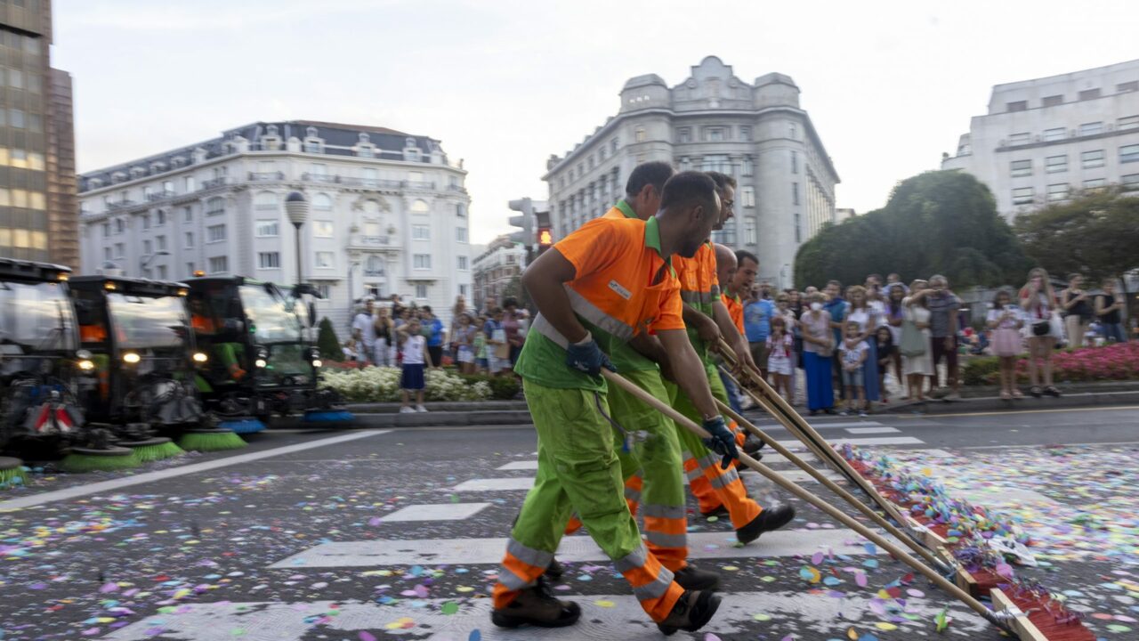 Bilbao refuerza la seguridad y la limpieza para Aste Nagusia