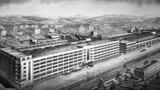 Una mirada al pasado industrial a través de los dibujos de D’Abraira