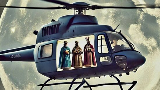 Los Reyes Magos llegarán a Loiu en helicóptero