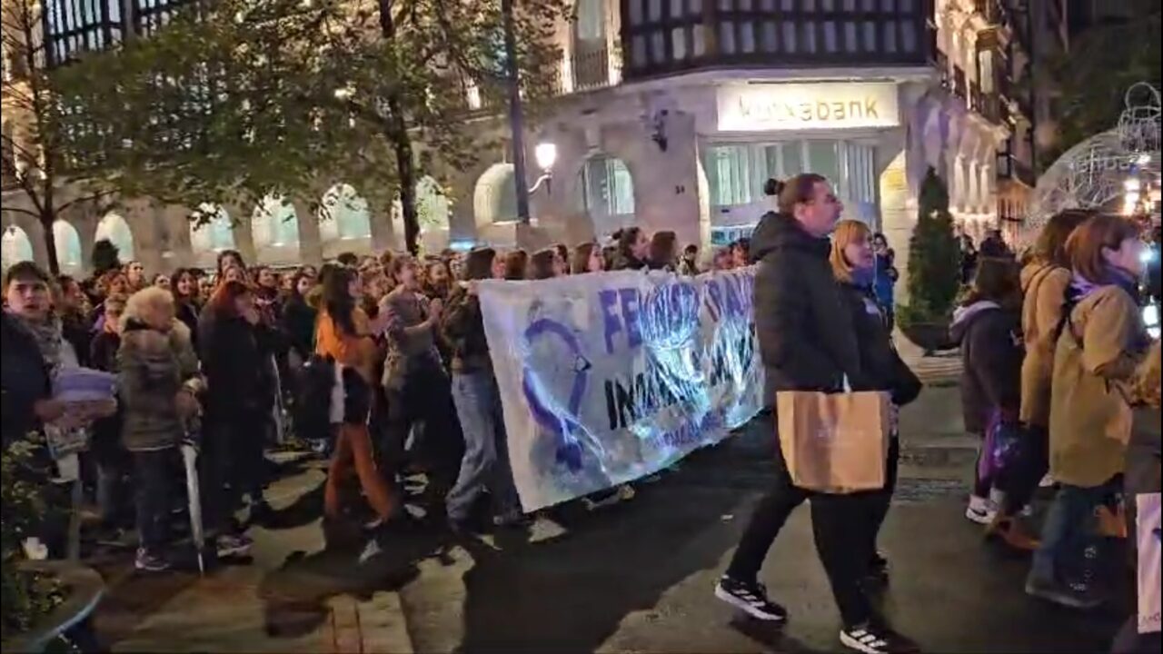 Bilbao se moviliza contra la violencia machista