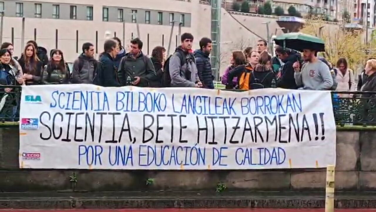 El colegio Scientia de Bilbao pierde el concierto por impagos