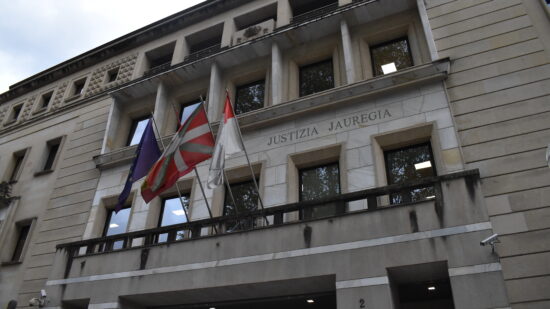 Condenadas nueve personas por impedir un acto electoral de Vox en Bilbao