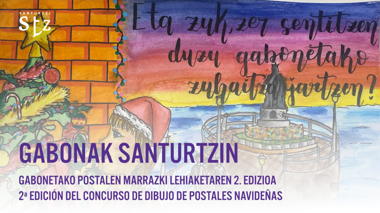 ¡Felicita la navidad con el concurso «Gabonak Santurtzin»!