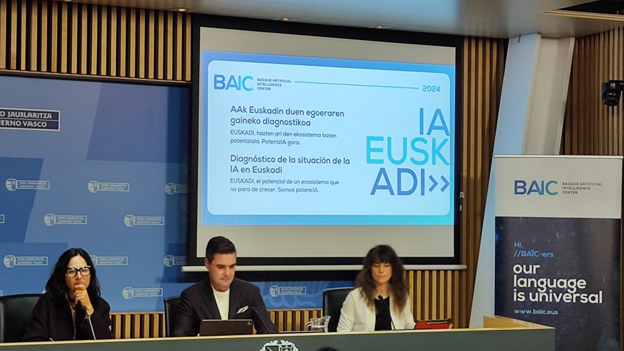 BAIC presenta el primer informe de IA en Euskadi