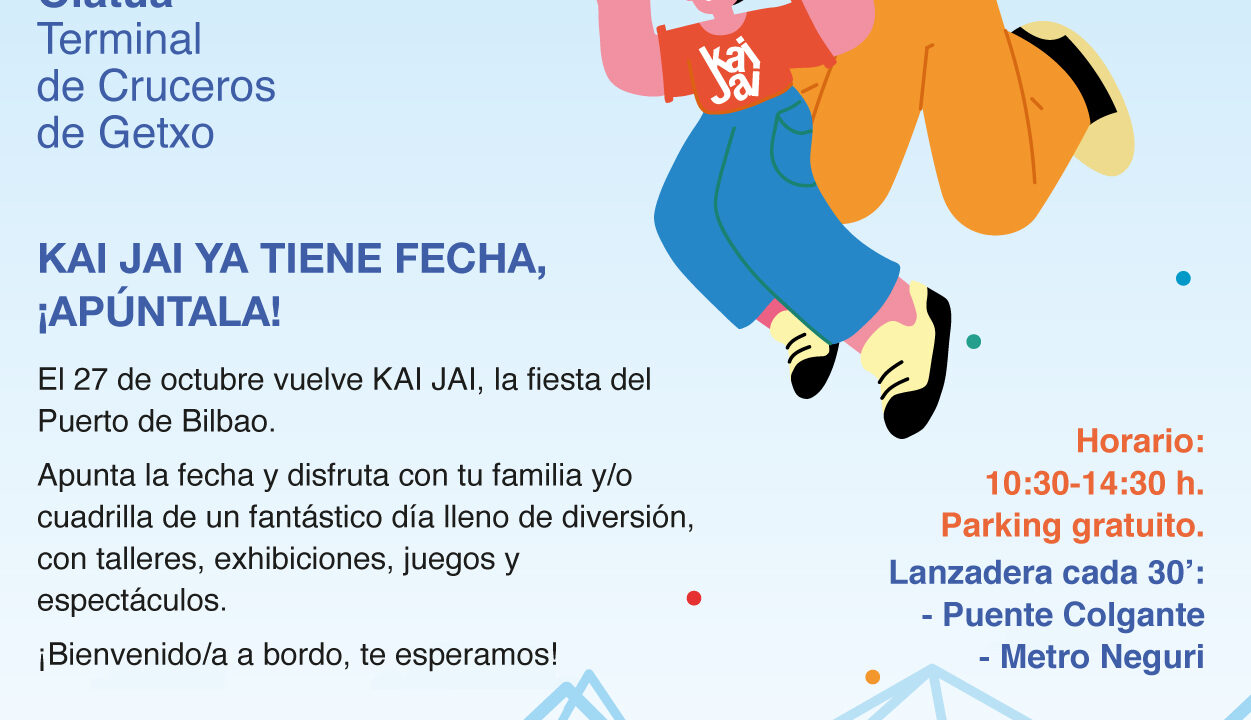 ¡Ven a celebrar el kai-jai eguna en Getxo!