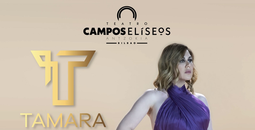 Tamara celebra 25 años de carrera con un concierto en Bilbao