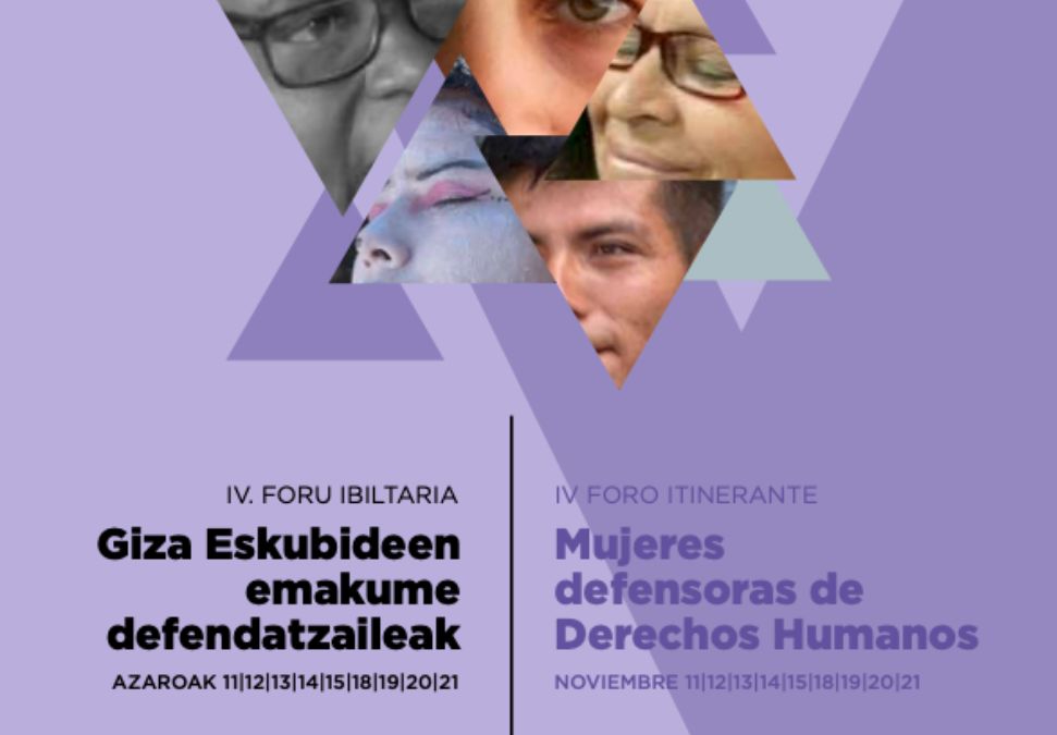 Mujeres luchadoras por los Derechos Humanos se unen en Galdakao