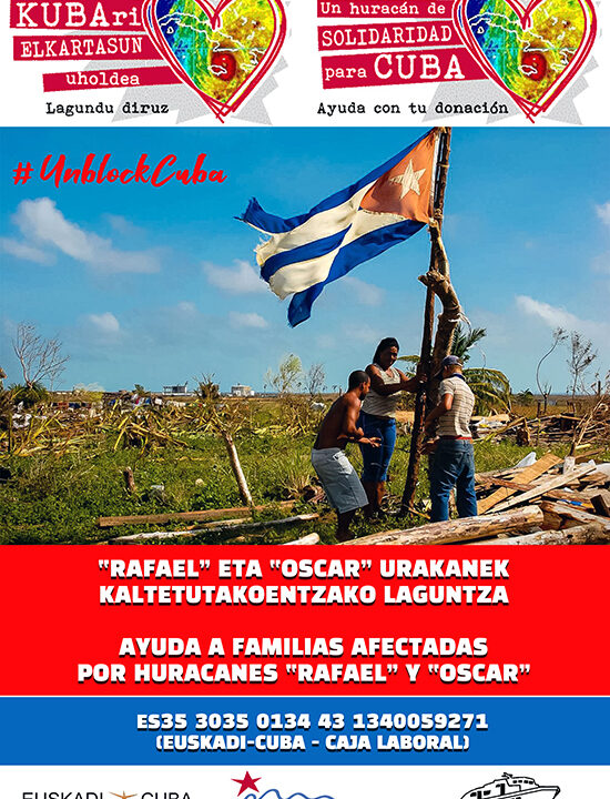 Carga Humanitaria de Santurtzi hacia Cuba