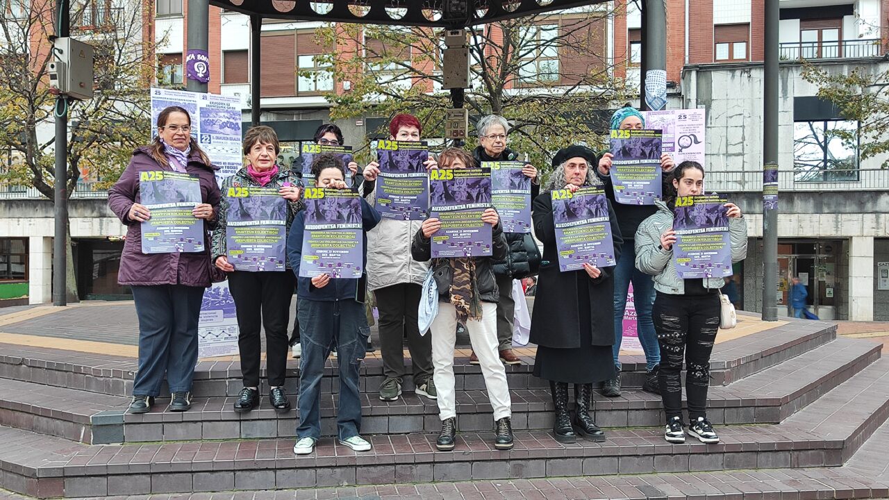 Sestao celebra la XXV edición de la Marcha contra las violencias machistas