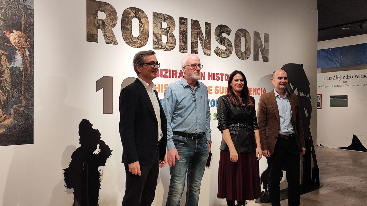 Itsasmuseum inaugura «Robinson: 10 historias de supervivencia»