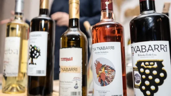 Bajada histórica de la producción de Txakoli en Bizkaia