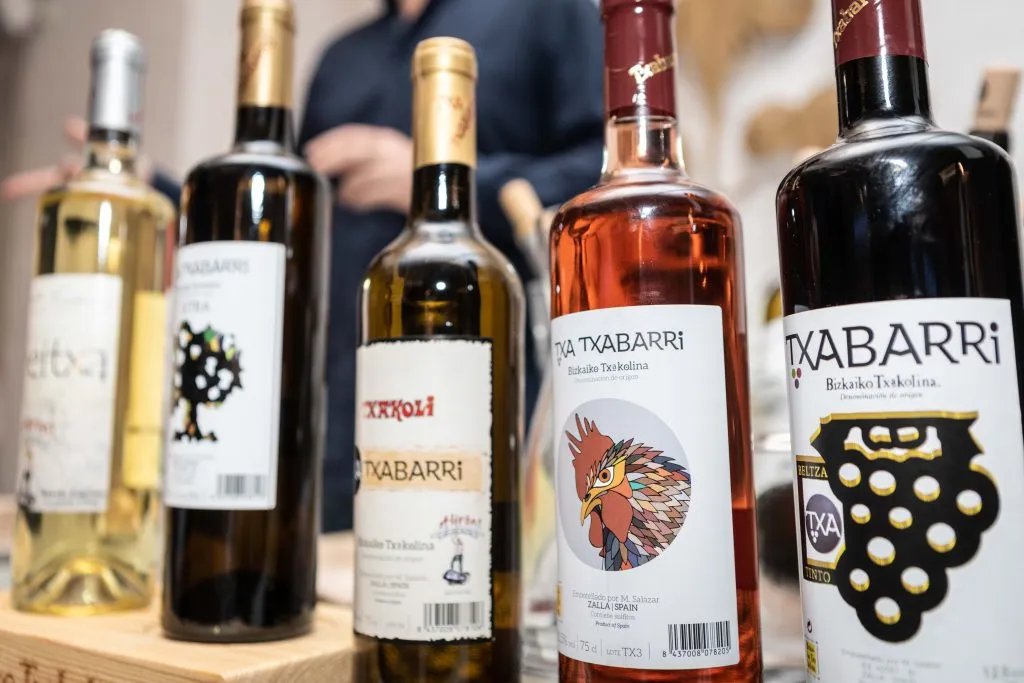 Bajada histórica de la producción de Txakoli en Bizkaia