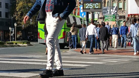 Un fin de semana con temperaturas suaves y sol moderado en Euskadi