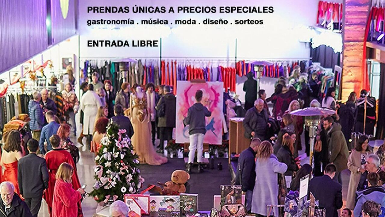 Mercado Solidario de la diseñadora Mercedes de Miguel