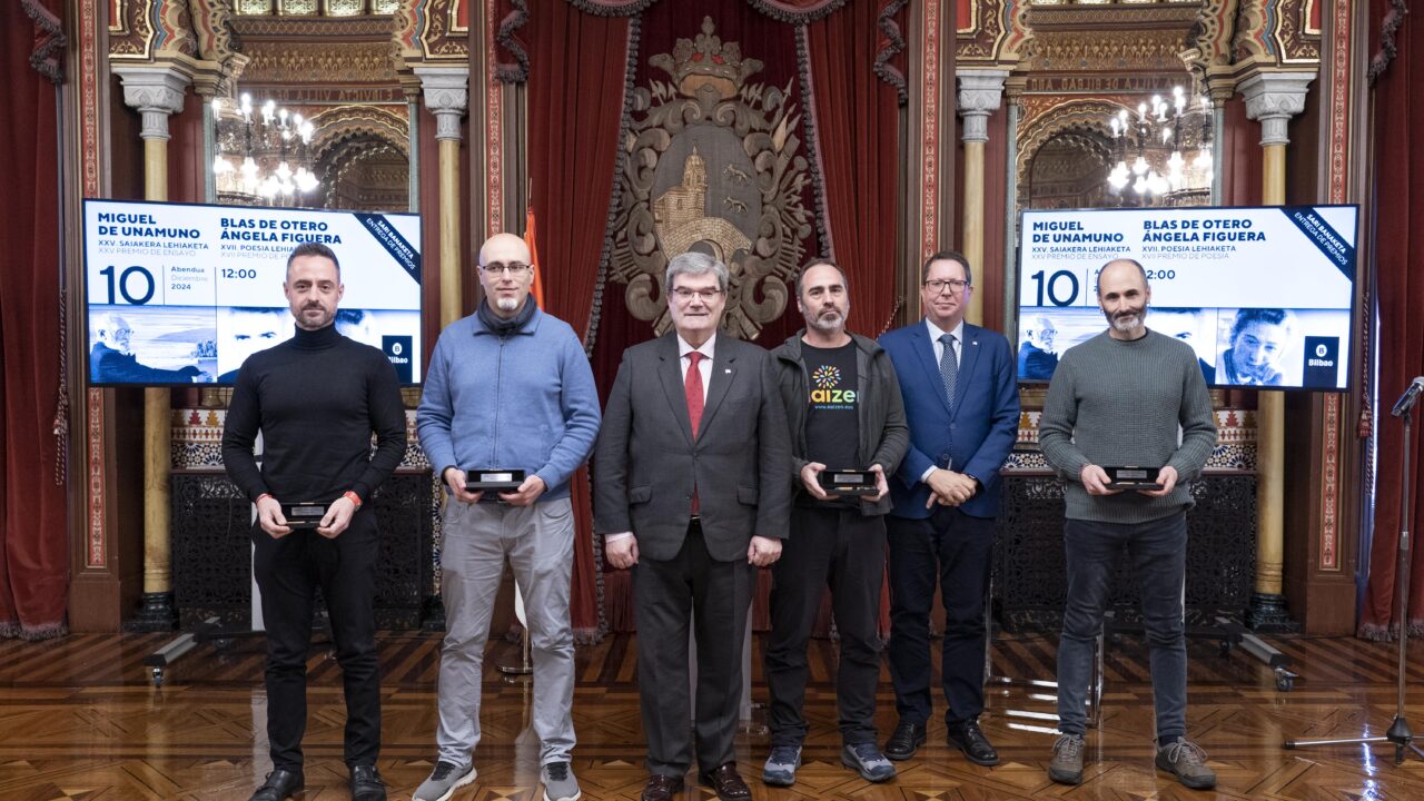 Bilbao premia la creatividad literaria: ensayos y poesía de alto nivel