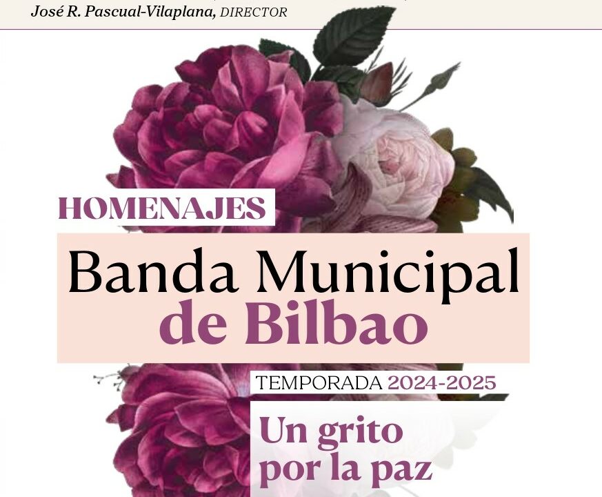 Un Grito por la Paz: la Banda Municipal de Bilbao celebra la Navidad con música y solidaridad