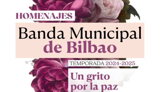 Un Grito por la Paz: la Banda Municipal de Bilbao celebra la Navidad con música y solidaridad