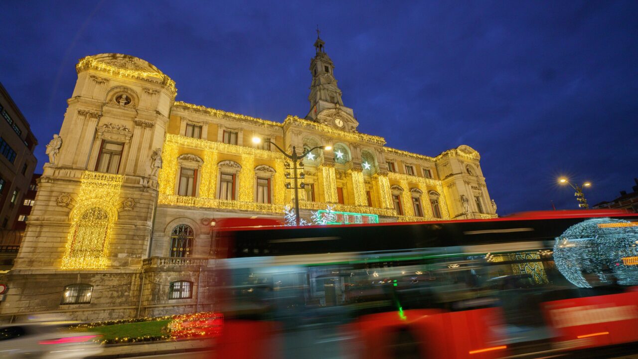 Así funcionará Bilbobus en Navidad