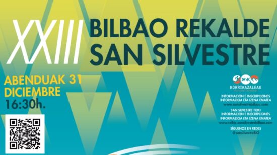 Cambios en el tráfico de Bilbao por la carrera San Silvestre 2024