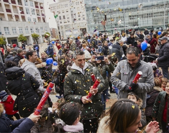 Leioa celebra este martes sus campanadas txikis