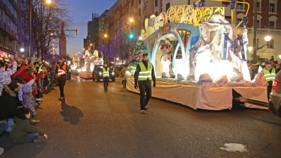 Cortes de tráfico en Bilbao por la Cabalgata de los Reyes Magos