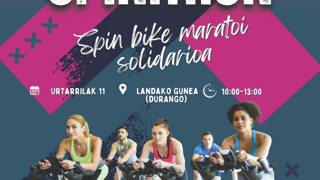 Durango acoge este sábado un maratón de ‘spinbike’ solidario