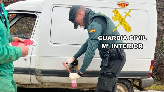 La Guardia Civil denuncia a un conductor por usar gasóleo bonificado en Arlanza