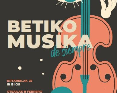 El programa “Betiko Musika 2025” lleva la música en vivo a Otxarkoaga