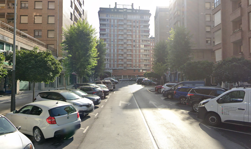 Comienzan las obras de saneamiento en la calle Muguru en Galdakao