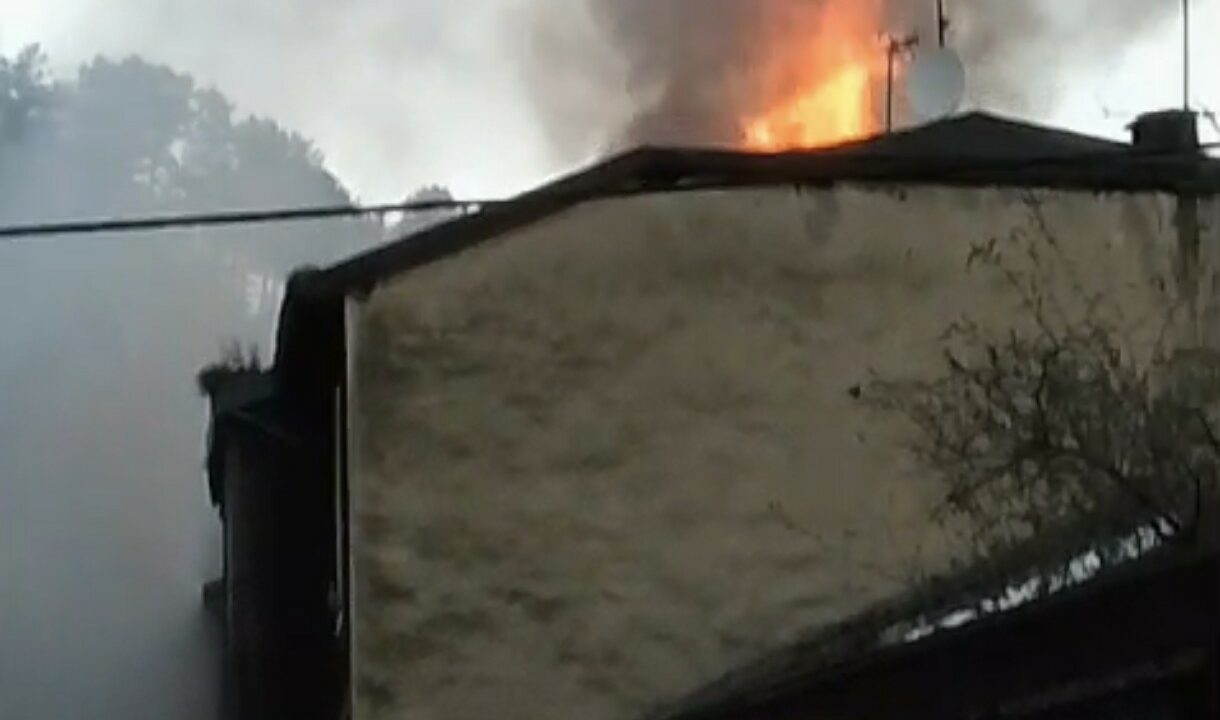 Riesgo de colapso en los edificios afectados por el incendio de Basauri