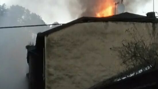 Riesgo de colapso en los edificios afectados por el incendio de Basauri