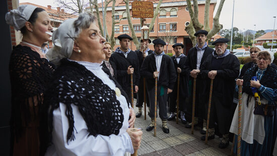 Leioa celebra el XXXIV certámen de cantos de Santa Águeda este martes