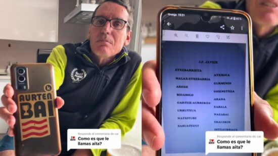 Un sevillano presume de sus 16 apellidos vascos en TikTok