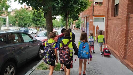 Caminos seguros para ir al colegio en Getxo