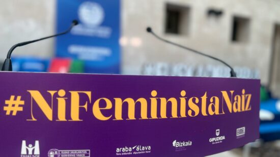 Ni feminista naiz, lema de la campaña interinstitucional del 8 de marzo en Euskadi