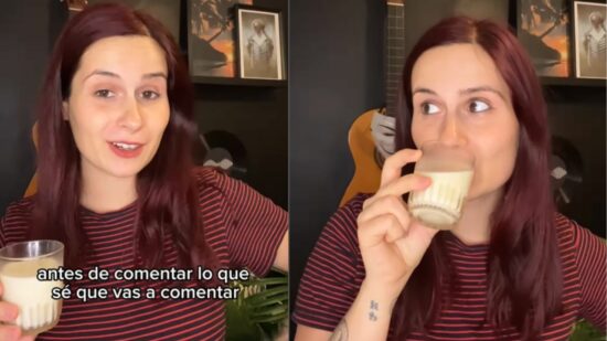 Una influencer de Bilbao prueba su propia leche materna y le pone esta nota