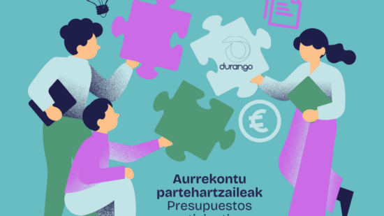 Durango abre el proceso de Presupuestos Participativos de 2026, esta vez centrado en los barrios