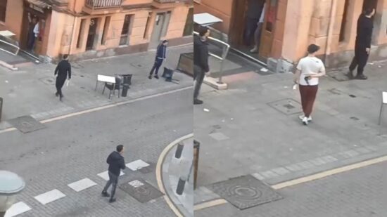 «El barrio está cada vez peor»: cinco detenidos por amenazar con armas blancas en un pelea en Bilbao