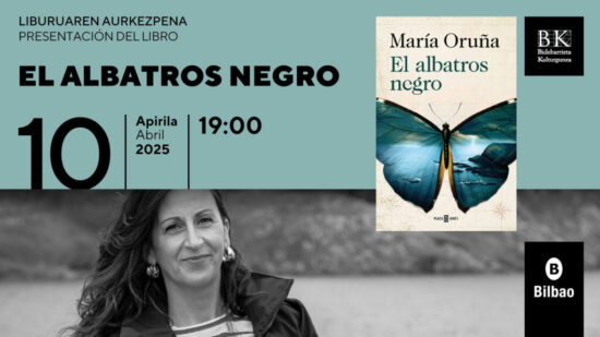 Bidebarrieta Kulturgunea acoge las presentaciones de los últimos libros de María Oruña, Mikel Ayestaran y Ray Loriga
