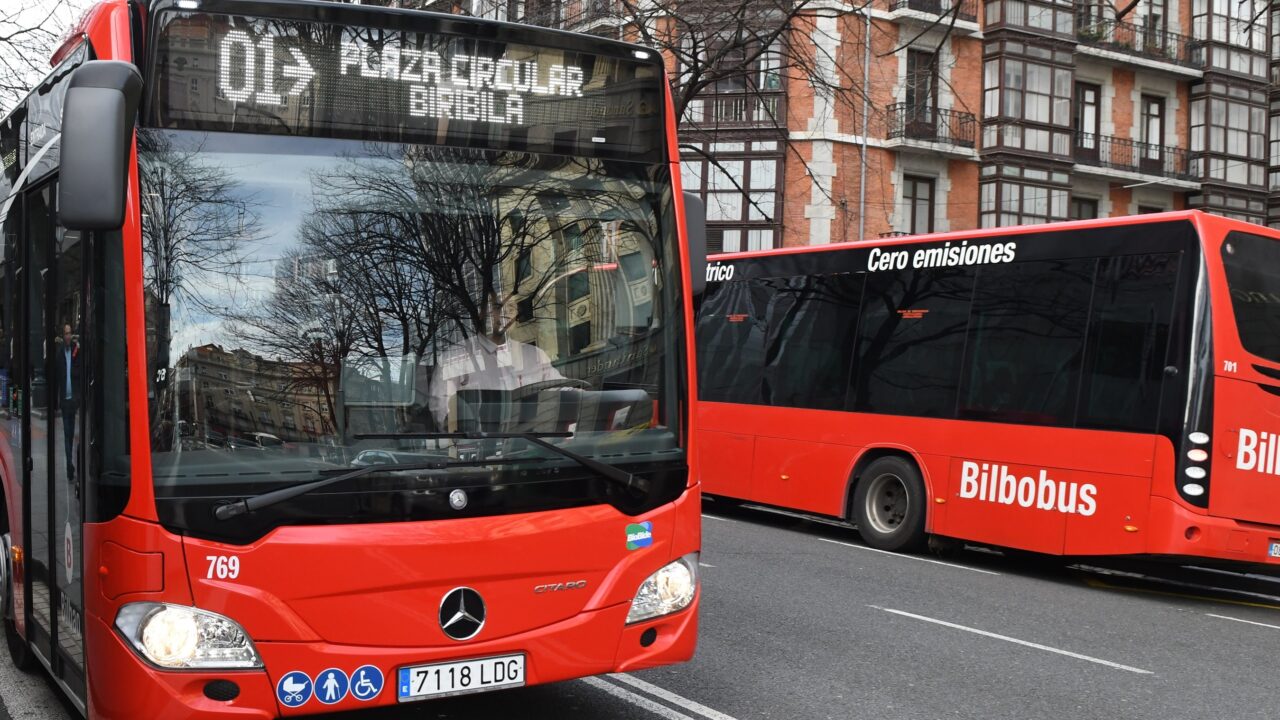 El doble récord que ha conseguido Bilbobus este año en número de viajeros