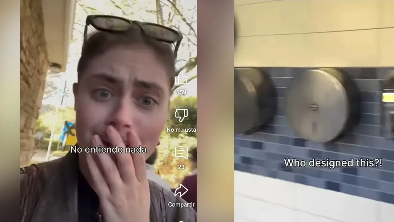 La reacción de una turista estadounidense al no encontrar papel higiénico en los baños de Ereaga