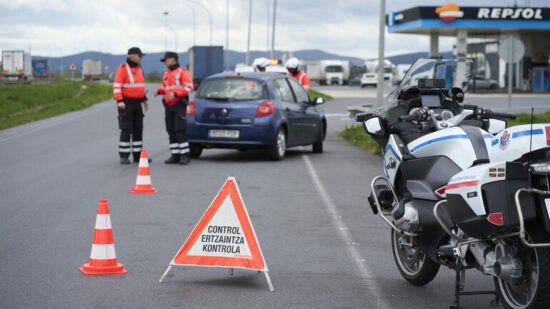 Más controles de alcohol y drogas en las carreteras vascas durante los próximos días