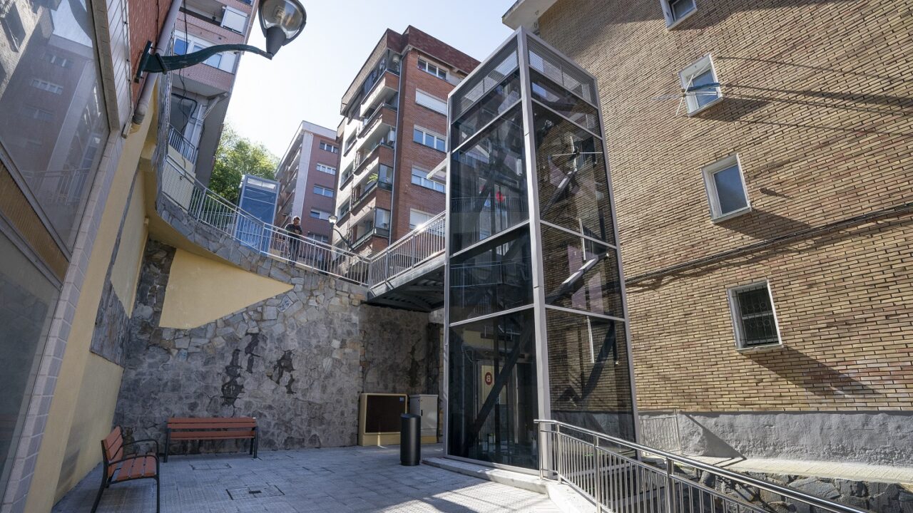 Este es el barrio de Bilbao que sumará dos ascensores públicos más