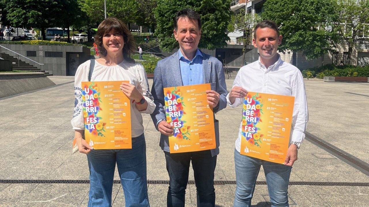 Basauri se viste de primavera con Udaberri Festa