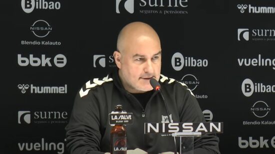 La ilusión del Bilbao Basket por el saque de honor en San Mamés: «Es un campo impresionante»