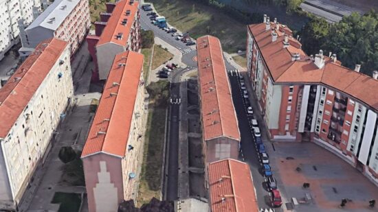 Bilbao renueva el corazón de Otxarkoaga con una nueva fase de obras en la calle Txotena