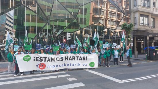 SATSE Euskadi exige a Osakidetza recursos para «cuidar a la ciudadanía vasca como se merece»