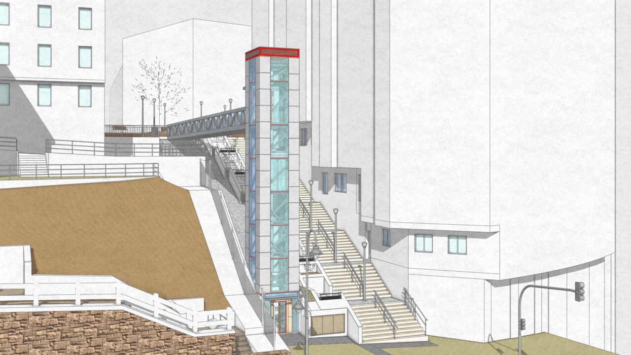 Bilbao comienza las obras del nuevo ascensor público en San Joaquín, en Bolueta