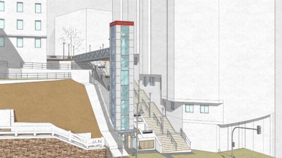 Bilbao comienza las obras del nuevo ascensor público en San Joaquín, en Bolueta