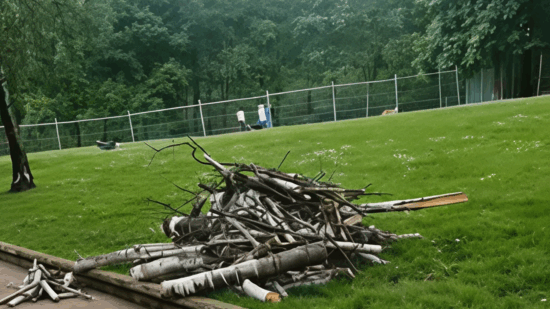 Indignación vecinal en Bilbao por la destrucción del parque Arane